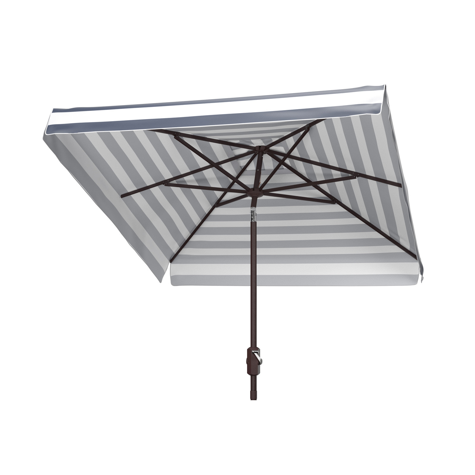 Trainor 7.5' Umbrella, Navy/White