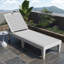 Chaise longue d'extérieur en résine (simple)-976621759