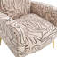 Fauteuil à oreilles en velours l 32,3 po
