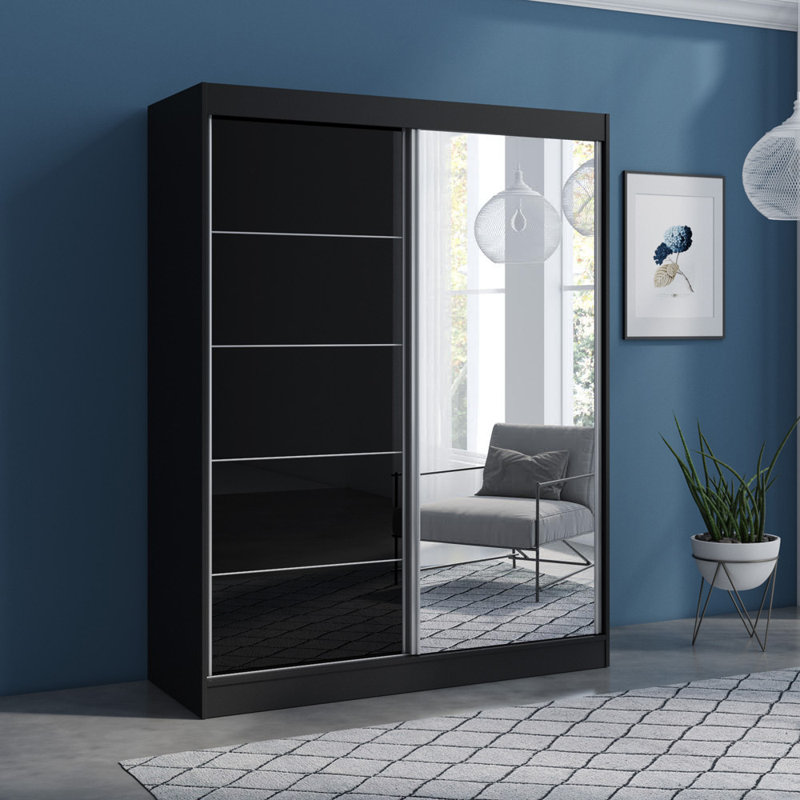 Armoire Charlisha, Blanc, H 80 po x l 47 po x P 25,5 po