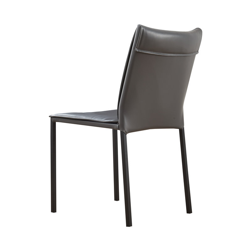 Chaise d'appoint rembourrée Allionna en gris