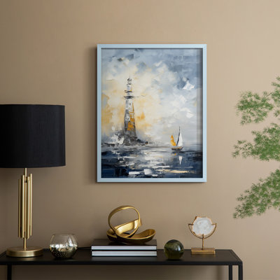 NAUTICAL Series DXL Framed Print - Solid Wood