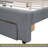 Teddy Fleece Queen Size Upholstered Platform Bed With Drawer-2135583221