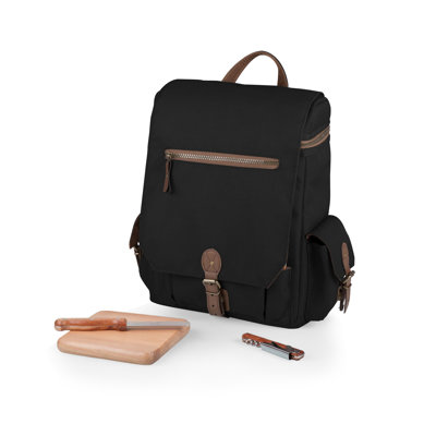 Moreno 3-Bottle Wine & Cheese Insulated Picnic Tote Bag