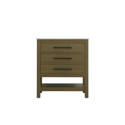 30 inch Single Bathroom Vanity_Modern_VF60530