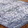 Oriental Area Rug in Blue/Ivory