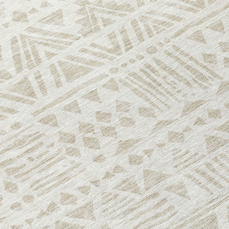 Tapis intérieur / extérieur Maliana, Rectangle de 10 pi x 14 pi
