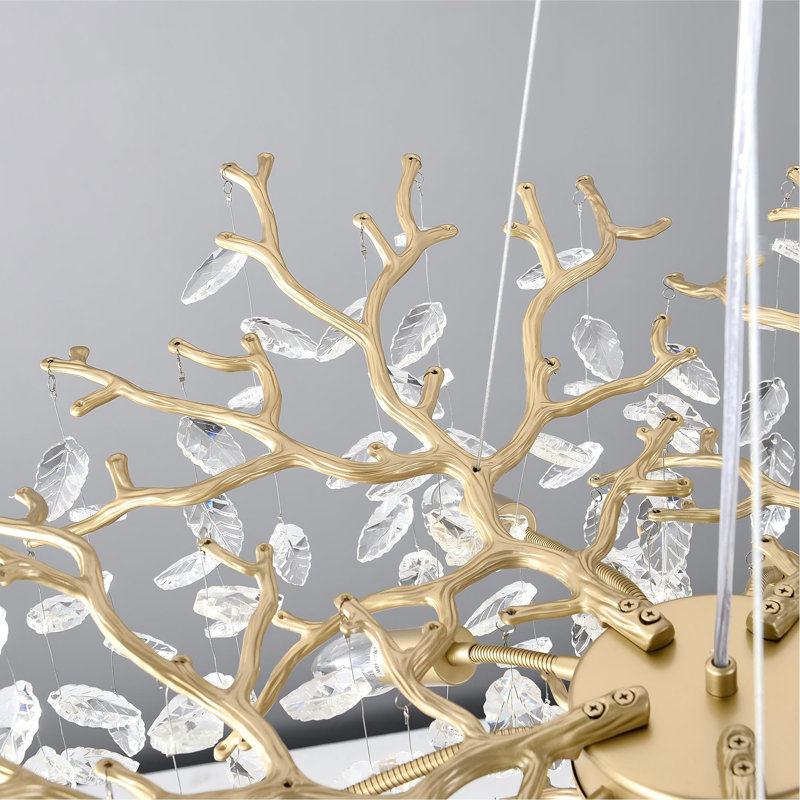 Lustre en cristal 23 po