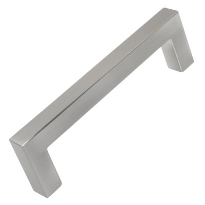 Select Series By GlideRite 3-3/4"" 96mm Center to Center Square Bar Pull -  GlideRite Hardware, 95470-96-SN-25