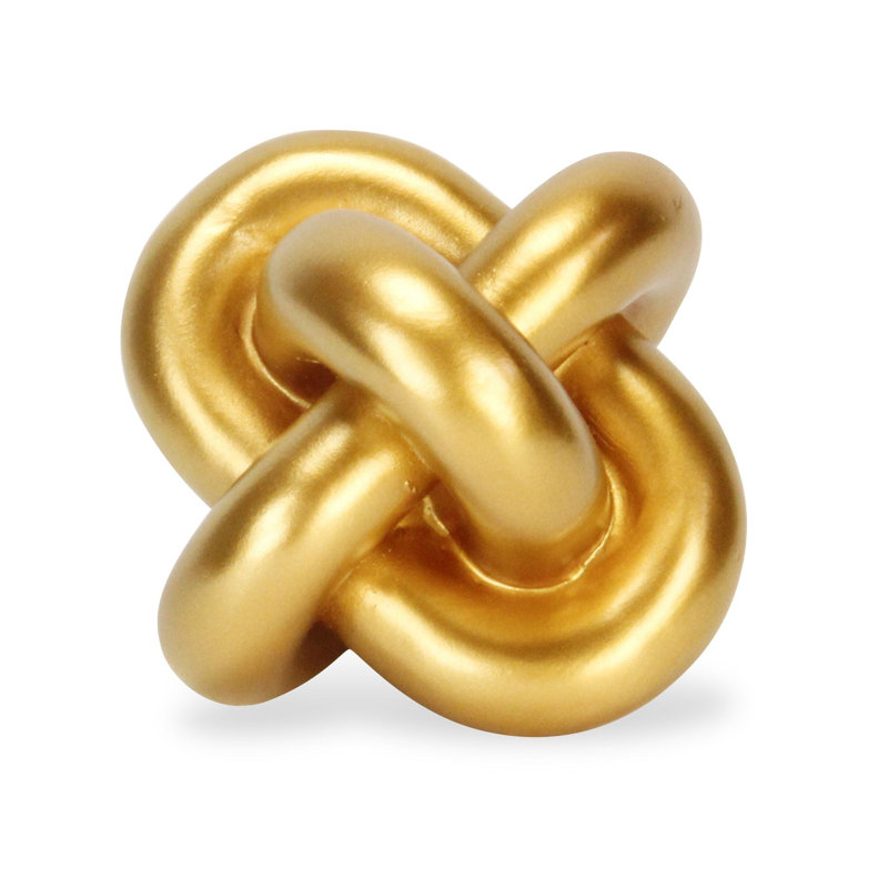 Jamorie Abstract Figurines & Sculptures, Gold