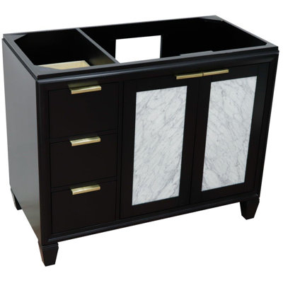 Schreck 42'' Single Bathroom Vanity Base Only