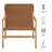 Sonora   Leather Sling Chair-114657669