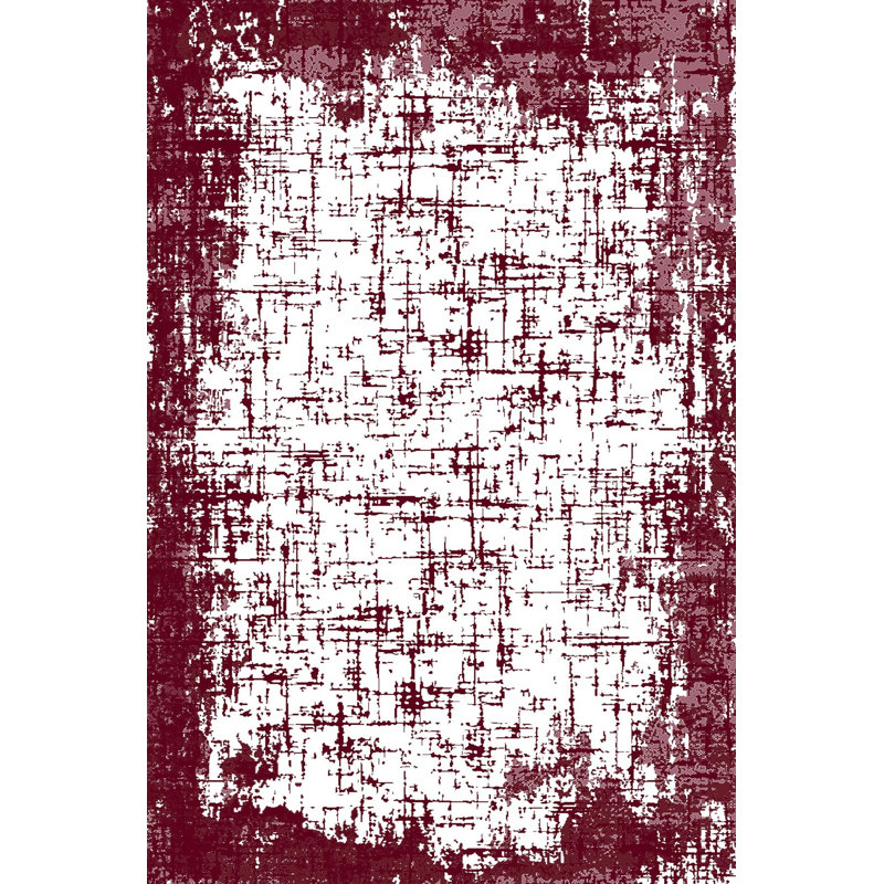 Premium Woven Area Rug, 5.2 x 7.5 Feet, 100% Polyester, Antibacterial, Non-Slip PVC Underside | 3D Digital Printed Design, 0.3 in Pile Height | Machine Washable, Ideal for Living Room & Bedroom Decor