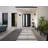Front Exterior Prehung FiberGlass Door Frosted Glass / Manux 8088 Matte Black / Side Exterior Window / Office Commercial and Residential Doors Entrance Patio Garage-W36+16" x H80"-Right-hand Inswing-98195859-98195860-98195862