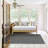 Mohawk Home Spectrum Crosshatch Needle Punch Solid Fog Gray Color Rug