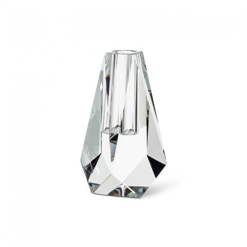 Small Modern Cut Bud Vase