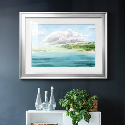 Clear Lagoon I, reproduction d'art encadrée