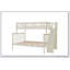 Twin Over Full Bunk Bed With Storage Drawers, Wooden Bunk Bed With Ladder And Safety Guard Rails-151752557