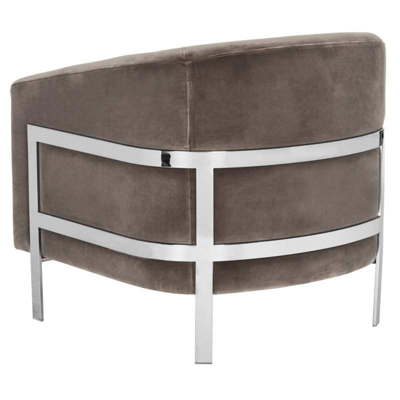 Fauteuil demi-tonneau, Gris de Giotto