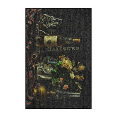 Tapis noir Wine