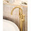 Moen Cia One Handle Freestanding Floor Mount Tub Filler with Handshower, Mounting Kit Required-60735809