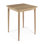 Calixto Outdoor Square Teak Bistro Table