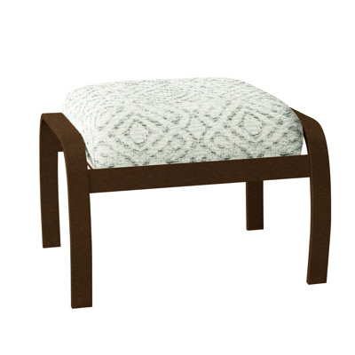 Askar Metal Outdoor Ottoman