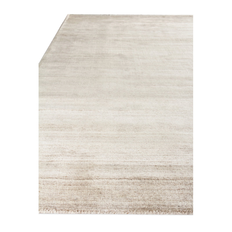 Sanctuary Hand-Loomed Beige Area Rug, Rectangle 2' x 3'