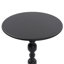 2P, table de bout vintage en métal, table d'appoint ronde pour table de chevet et table d'appoint