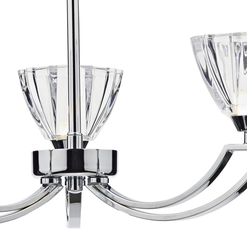 Berkeley Glass Semi Flush Mount