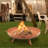 30'' Round Steel Fire Pit Accessory