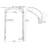 Mimose 47“ W x 19" D Solid Wood Garden Arches Arbor Arch-20647939