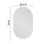Miroir octogonal biseauté sans cadre Pearlette-920878641