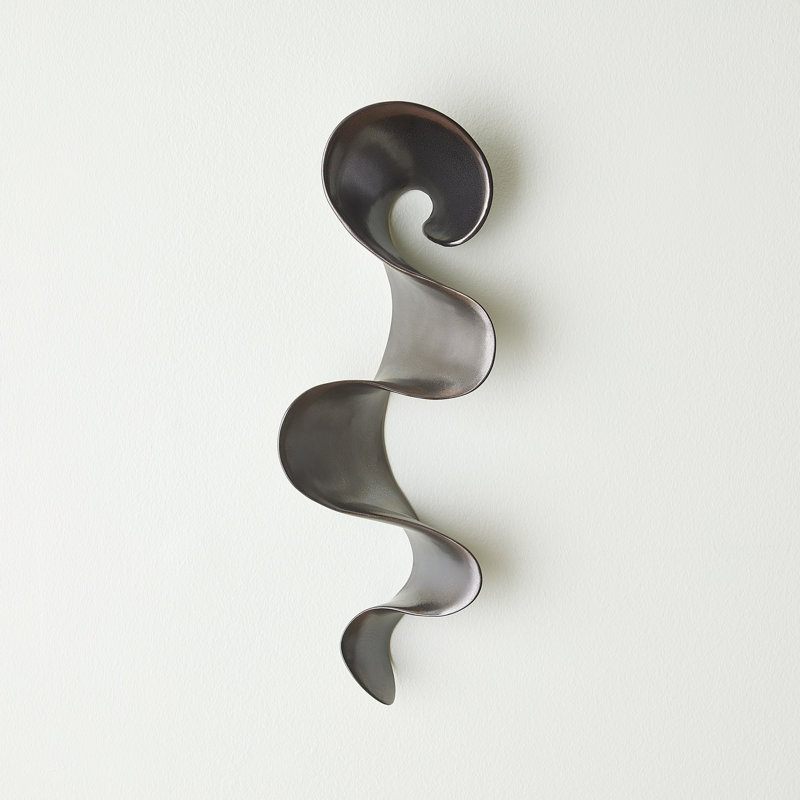 Handmade Ceramic / Porcelain Wall Decor, Gray