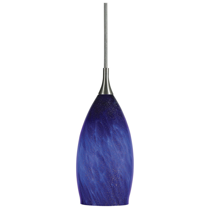 Luminaire suspendu en forme de cloche à 1 lumière Chamberland