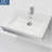 DECOLAV Classically Redefined 18.25 " Vitreous China Rectangular Bathroom Sink and Overflow Hole