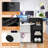Front Reception Counter Desk Checkout Office Desk With Open Shelf & Lockable Drawer-1171221984