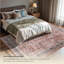 Tapis contemporain à tissage plat Terra résistant aux taches et lavable à la machine-329809522