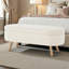 Banc de rangement avec repose-pieds Luxury-146094892