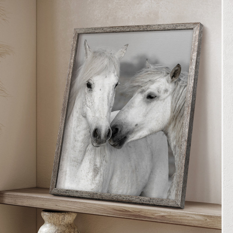 Affection I Framed Print - Solid Wood, 11" H x 9" W
