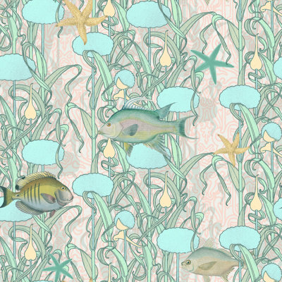 Yuki Osada Floral Wallpaper Double Roll by Yuki Osada