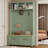 Space-Saving Hall Tree with Bench, 6 Hooks and Storage Drawers for Organized Entryways-2116313782