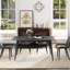 Table de salle à manger rectangulaire moderne en pierre frittée noire moderne de 63,38 po avec quatre pieds en métal, pouvant accueillir de 6 à 8 personnes, solide et résistante aux rayures, résistante à la chaleur, facile à nettoyer, résistante aux rayures, à haute température et stable-268097290-268097397