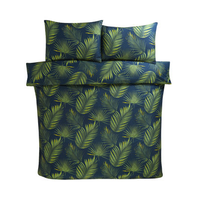 Polyester Floral Duvet Cover with Pillowcases Included