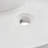 Safavieh Brook 16.7'' White Ceramic Circular Bathroom Sink with Overflow