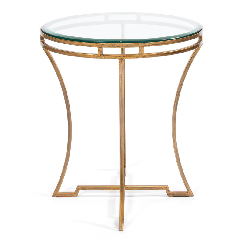 Glass End Table