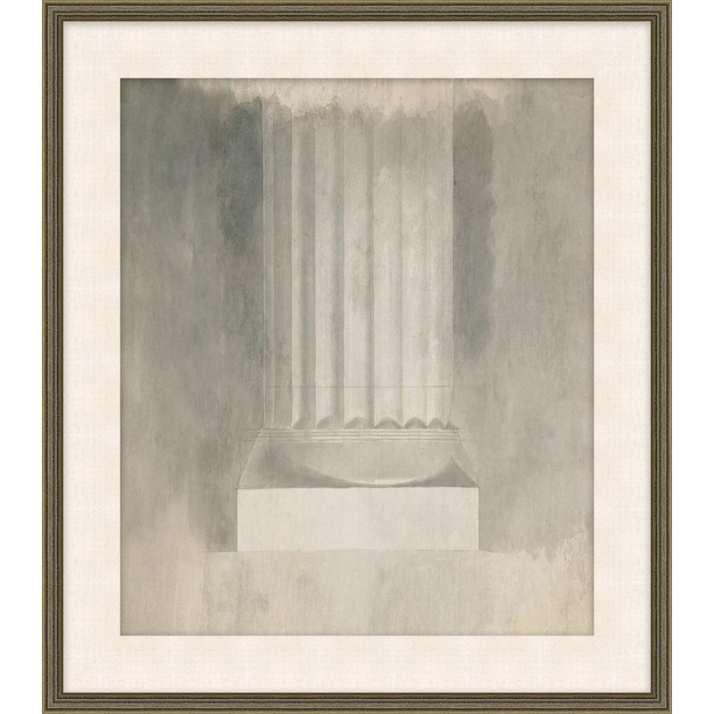 «Structural Form 2», reproduction d'art encadrée, H 22,25 po x l 20,25 po