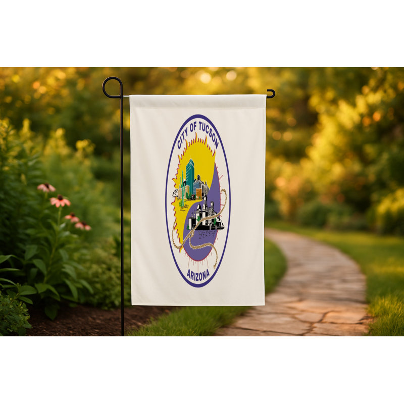 Drapeau de la ville de Tucson — Drapeau extérieur, 36" H x 60" W