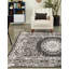 Tapis noir et blanc Contemporary Hitchens-768390376