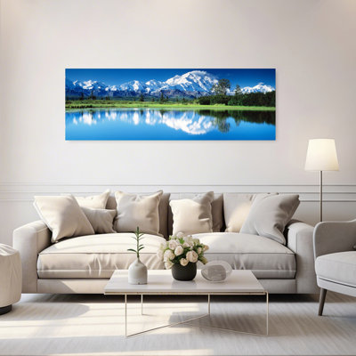 «Denali National Park Ak Abstract Contemporary Forest Landscape», art mural